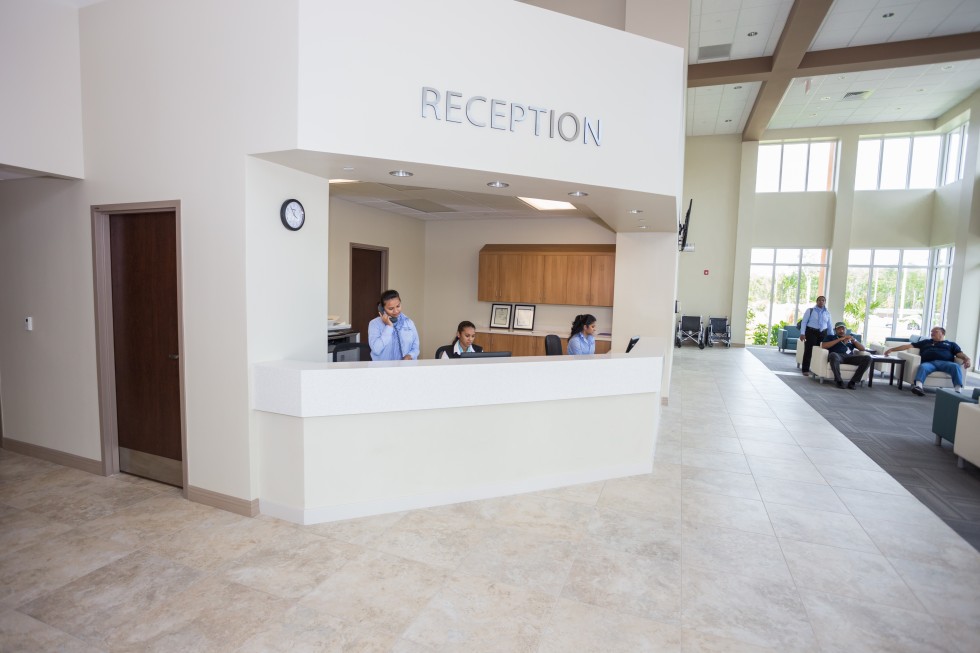 HCCI Reception Area